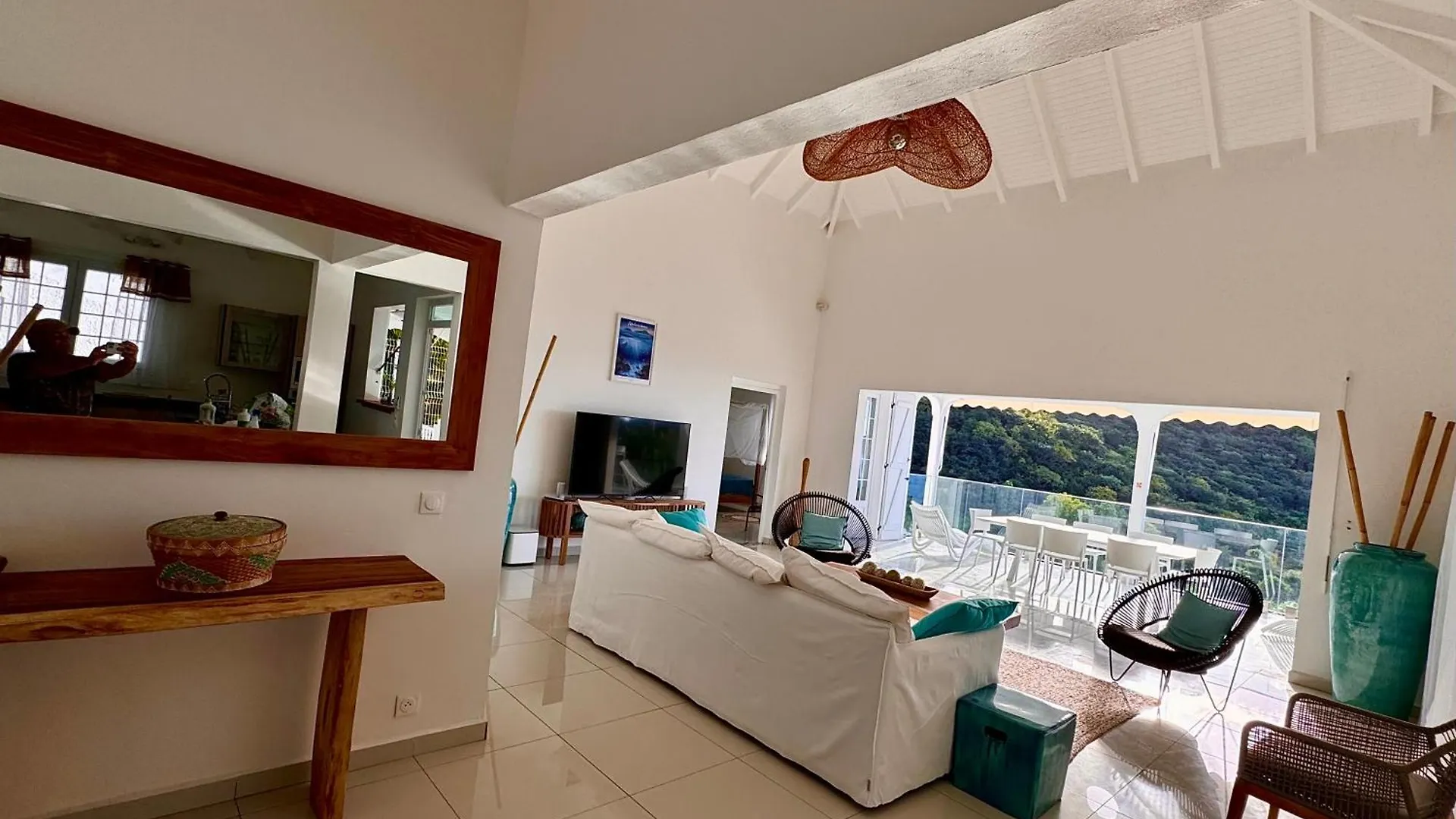 Sunset Beach - Villa Creole 5 Etoiles 4 Chambres Avec Piscine Face Au Coucher De Soleil Et A La Reserve Cousteau Bouillante